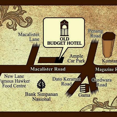 Old Budget Hotel جورج تاون المظهر الخارجي الصورة